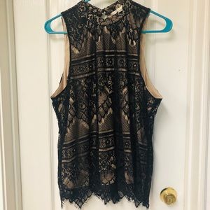 Black Sleeveless Top